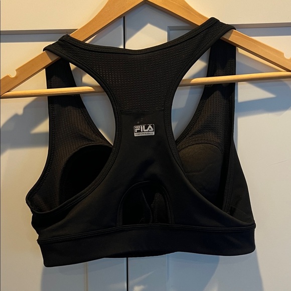 Fila Black Sports Bra S - Picture 3 of 5